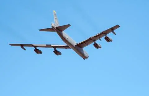 U.S.A.F. B-52 bomber Stock Photos