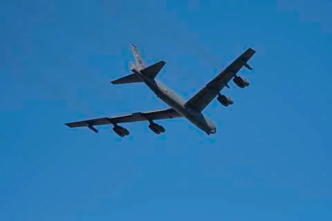 U.S.A.F. B-52 bomber Stock Photos