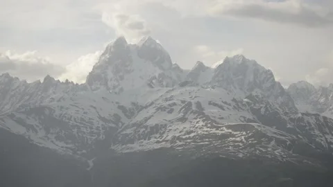 Ushba Peak Video stock 135741263