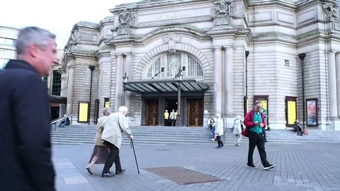 Usher hall, edinburgh Stock Footage 83625866