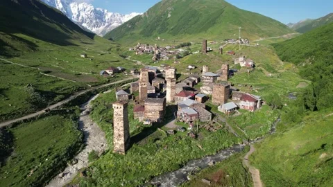 Ushguli 動画素材 224682874