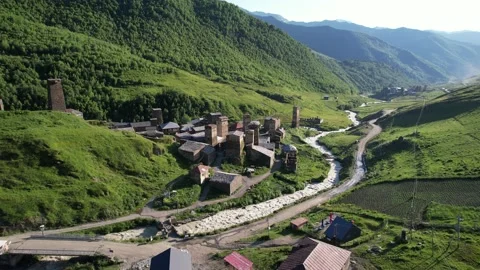 Ushguli 動画素材 224684775