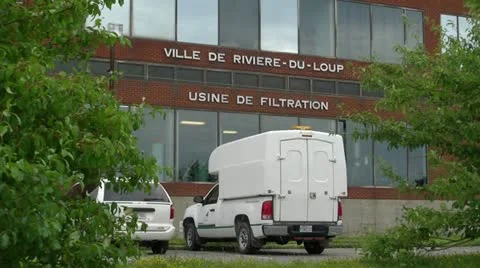 Usine de Filtration Stock Footage 22008622
