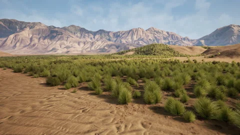 Using aerial technology to analyze soil and landscape features Stock Footage 331400491