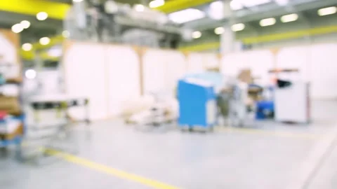 Using an app in a warehouse greenscreen Stock Footage 143463440
