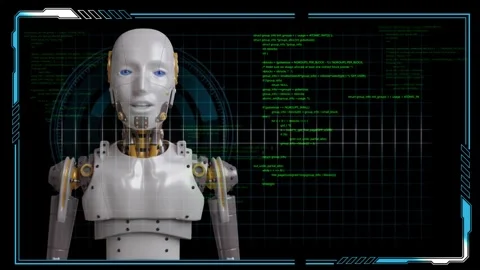 Using artificial intelligence AI to solve problems helps analyze system data Vidéo 253255540