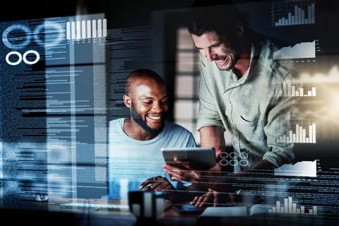 Using the best resources to crack the code Foto stock
