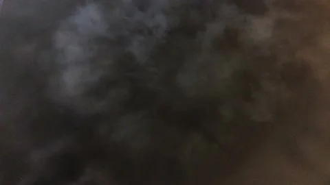 Using black spray paint on a canva or black surface Stock Footage 143305380
