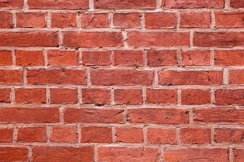 Using a brick wall texture as a background Stock Photos