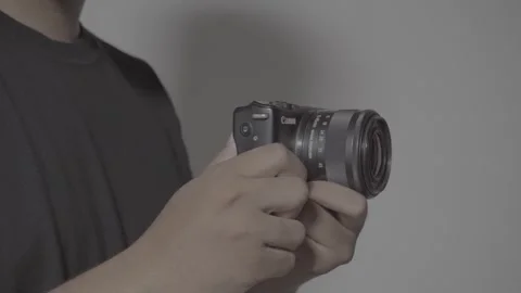 Using the camera Stock Footage 317291992