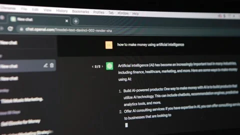 Using Chat GPT for Earning Money Видео 240576463