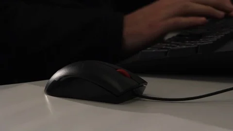 Using computer mouse Stock Footage 77052817