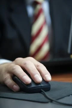 Using computer Stock Photos
