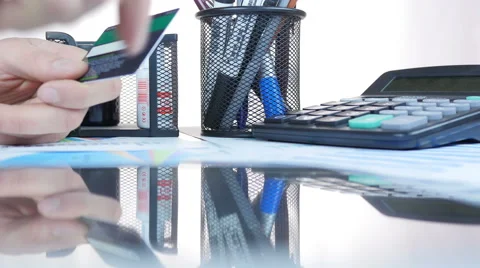Using Credit Card Online Payment Stock-Footage 64052014