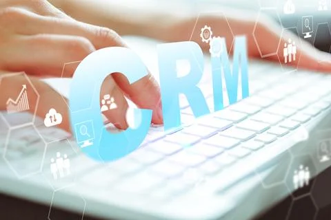 Using CRM software to manage customer relationships effectively Stock Photos