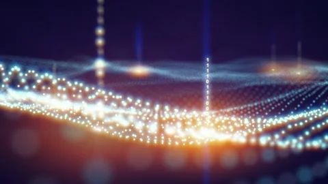 Using deep learning algorithms for neural network data analysis. Stockbeeldmateriaal 154650650