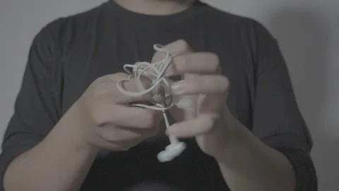 Using earphones Stock-Footage 317291506
