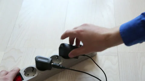 Using an electric extender Stock Footage 49997157