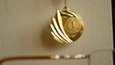 Using of glasses improves image from blurred to clear Stock Footage 114994918