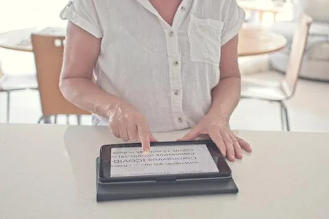 Using Google. Stock-Fotos