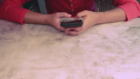 Using her cellphone during emergency Stock Footage 168099893