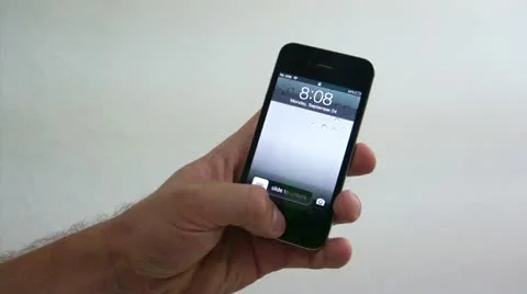 Using iPhone 5 Stock Footage 12140372