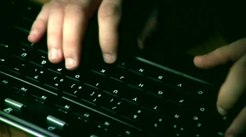 Using the keyboard Stock Footage 909947