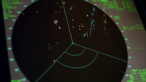 Using marine radar 2 Stock-Footage 84018126