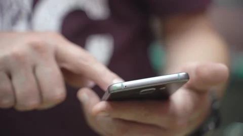 Using mobile phone Stock Footage 136481100