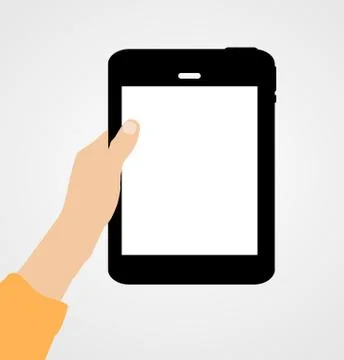 Using Online Services Concept Flat Vector Illustration Stock Illustration