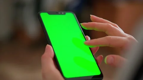 Using the online store application. Girl chooses products to buy Vídeo Stock 169386239