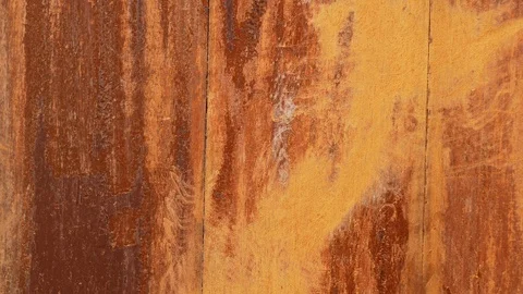 Using a sander to sand wood Stock Footage 94636997