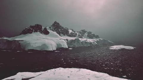 Using satellite imagery to assess ice formations and climate patterns Stock Footage 331520844