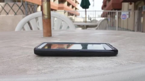 Using Smart Phone Close up Stock Footage 48381580