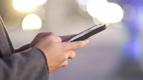 Using smart phone Stock Footage 165798160