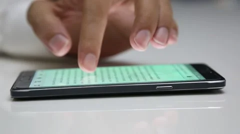Using a smart phone, mobile phone Stock Footage 65148590