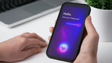 Using smart virtual assistant on Stock Video Pond5