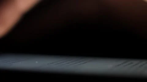 Using Smartphone with a finger Macro Stock Footage 234780673