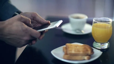 Using smartphone. Video stock 70381203