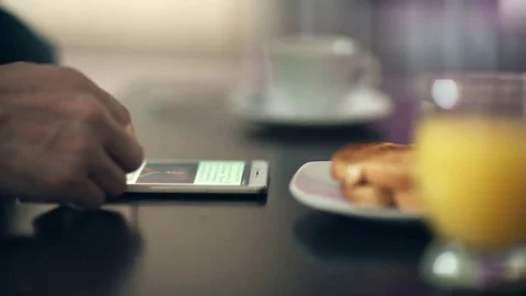 Using smartphone. Stock Footage 70381630