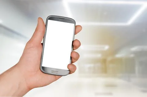 Using smartphone Stock Photos