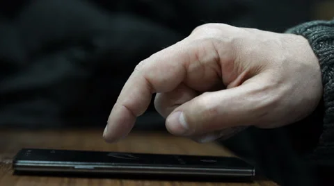 Using Smartphone, Slow Motion Stock Footage 58941763