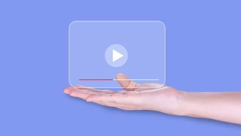 Using for streaming online, watching video on internet, live concert, show .. Foto stock