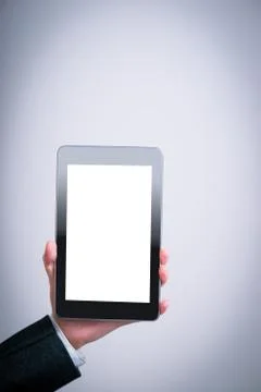 Using tablet pc Stock Photos