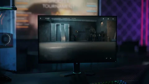 Using the tactical soldier to complete a mission in a military battle simulator Stock Footage 277937640