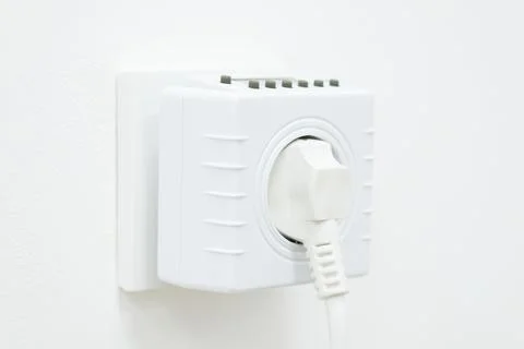 Using timer to restrict usage of electricity 写真素材