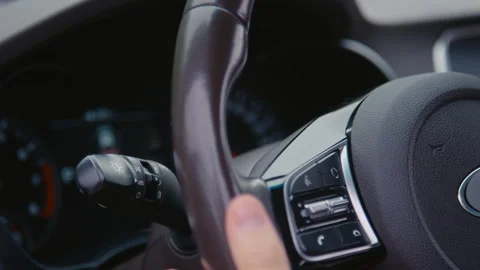 Using Turn Signal During Driving | Stock Video | Pond5