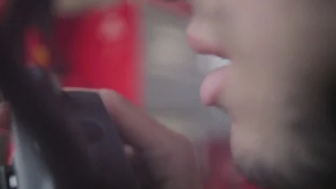 Using walkie-talkie Stock Footage 77046391