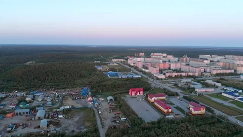 Usinsk Pano Stock Footage 94191381