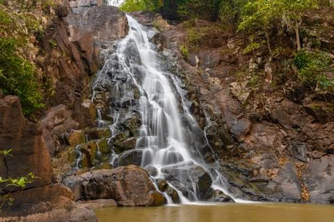 Uski Waterfall Foto stock